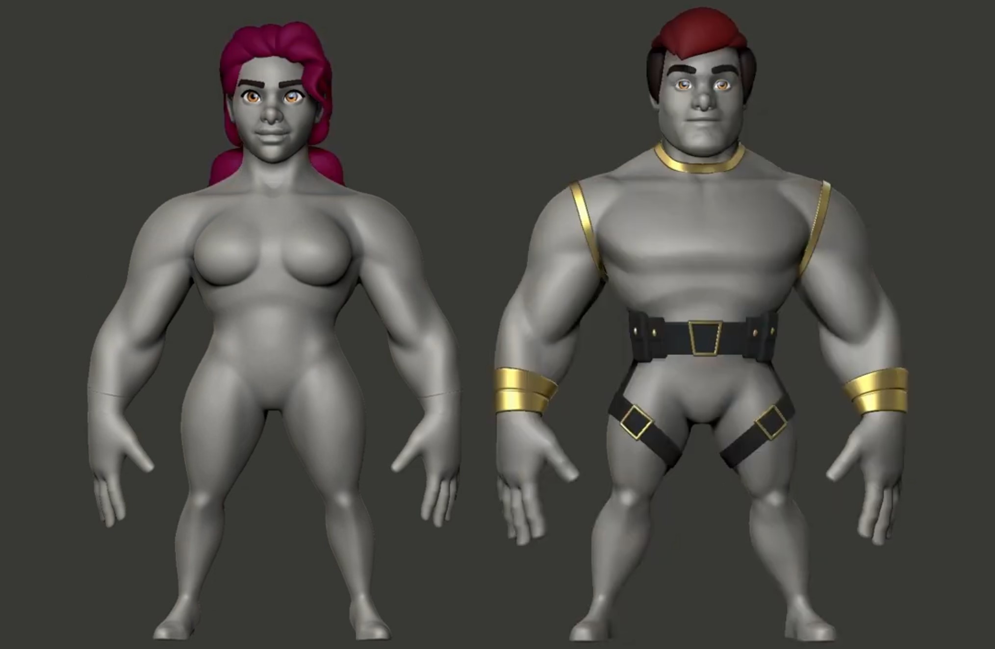 3D Character Development Stages 3